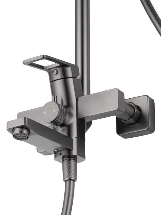 Душевая система, Wonzon & Woghand Frame, WW-88739010-BGM цвет: графит