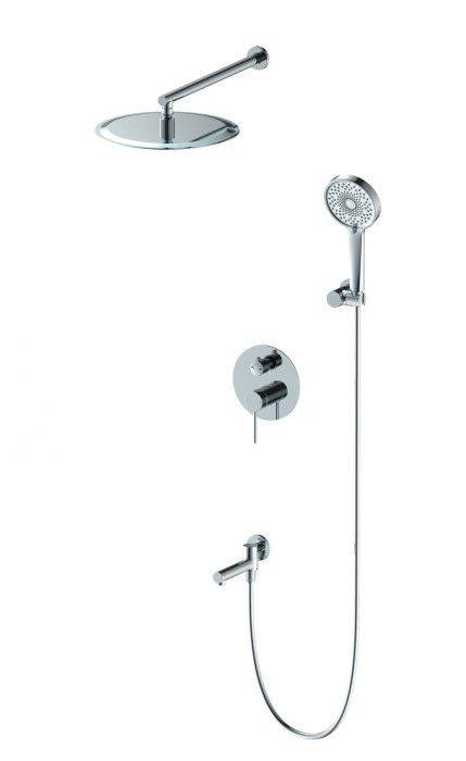 Душевая система встраиваемая, Wonzon &amp; Woghand Stick, WW-88939017-CR цвет: хром