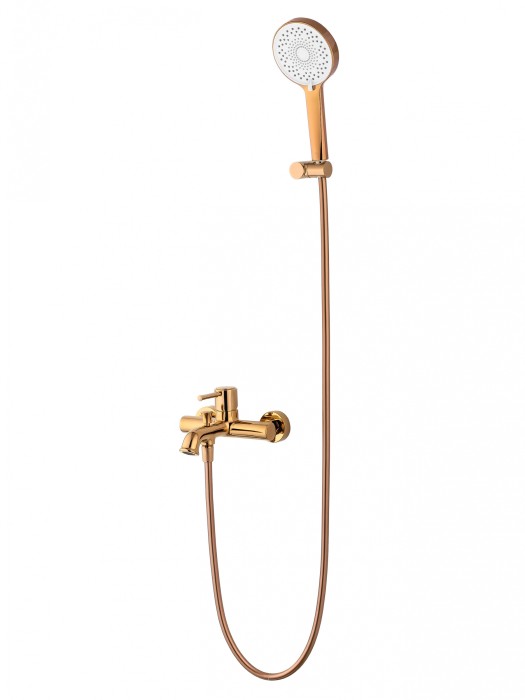 Смеситель для ванны с душем, Wonzon &amp; Woghand Tor, WW-88037073-RG цвет: розовое золото
