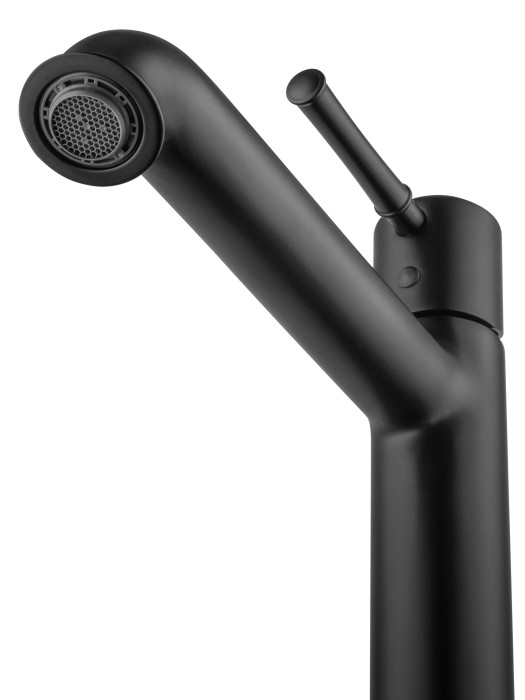 Смеситель для раковины высокий, Wonzon & Woghand Tor, WW-88019073-MB цвет: черный