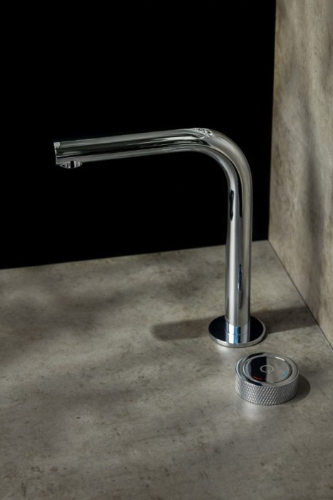 Смеситель автоматический для раковины на 2 отв. Chrome, Boheme Tech - 158-CR