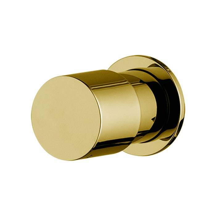 Fima Carlo Frattini Запорный вентиль 1/2", Flo, F3243/1OR цвет: золото