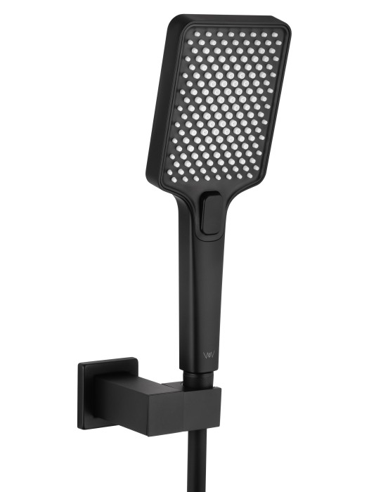 Смеситель для душа, Wonzon & Woghand Cube 2.0, WW-88048068-MB цвет: черный