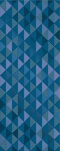 Декоративная плитка indigo "confetti" 20.1x50.5 AZORI Vela арт. 587082001