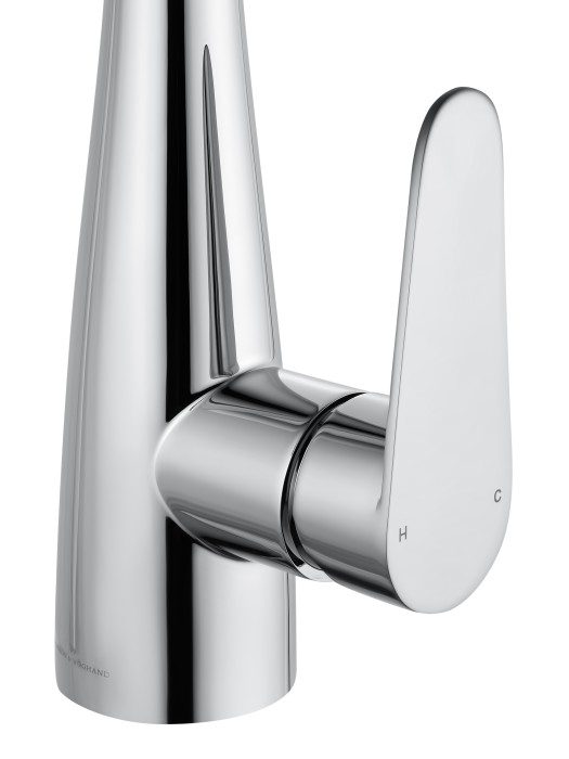 Смеситель для кухни с выдвижным изливом, Wonzon & Woghand, WW-121E201B-CR цвет: хром