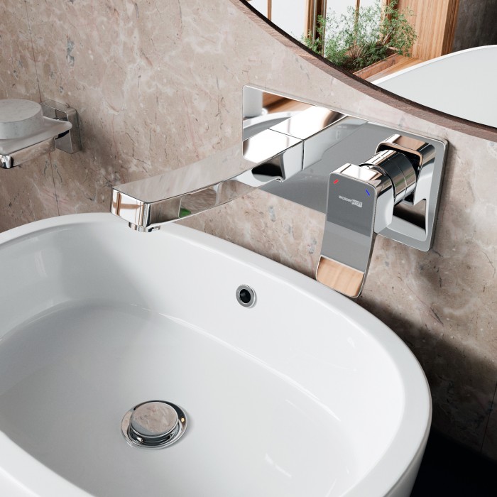 Встраиваемый смеситель для раковины Aller 1060 WasserKRAFT арт. 10630