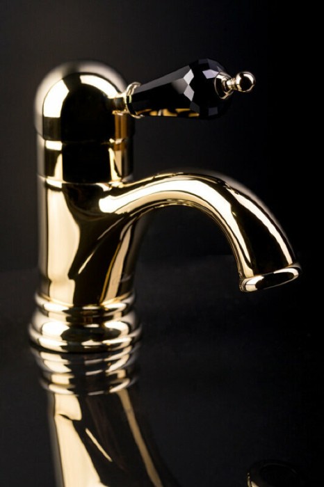 Смеситель для раковины, золото, Tradizionale Oro Boheme 281