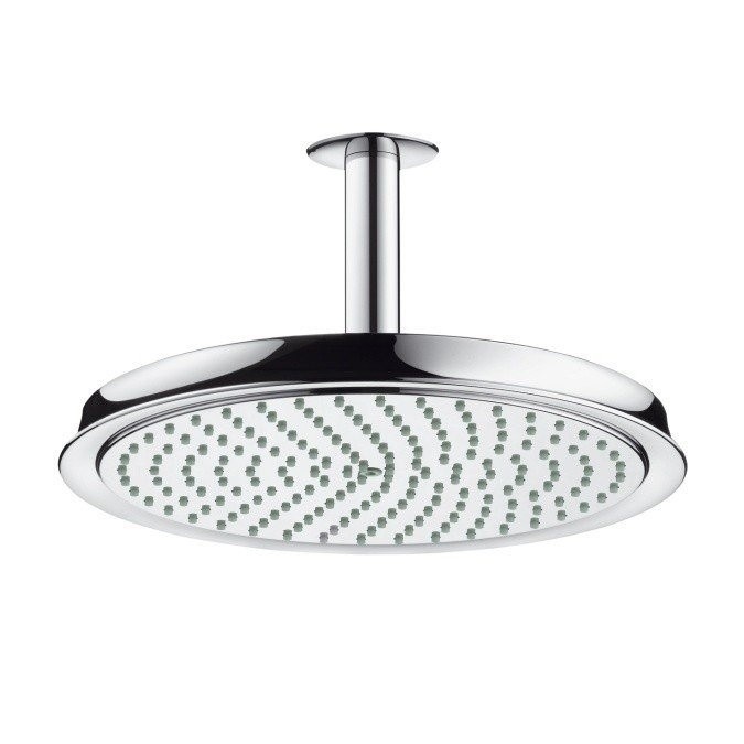 Верхний душ 270 с потолочным кронштейном Raindance Classic Hansgrohe, хром арт. 27405000