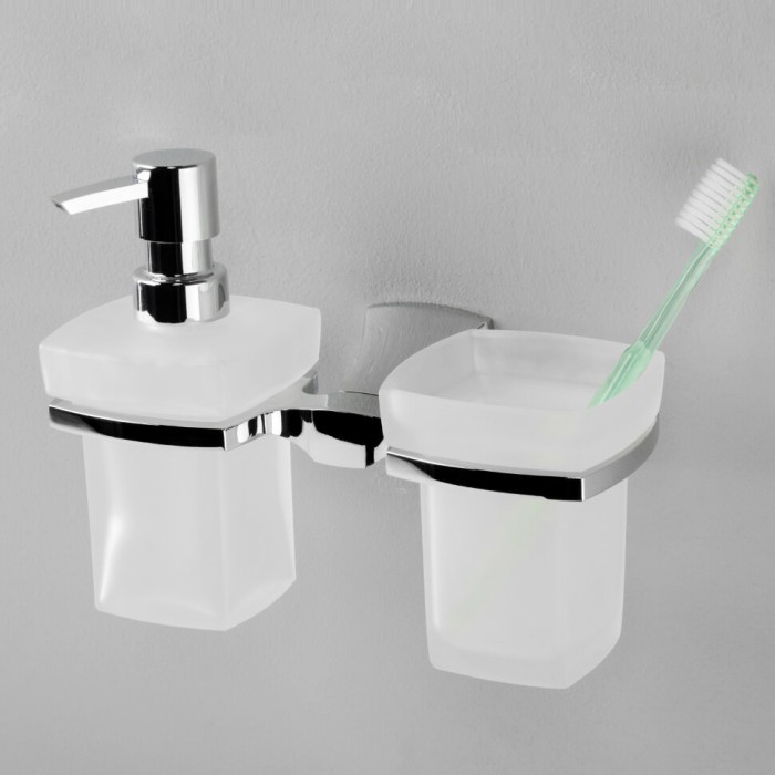 Держатель стакана и дозатора WasserKRAFT Wern K-2500 арт. K-2589