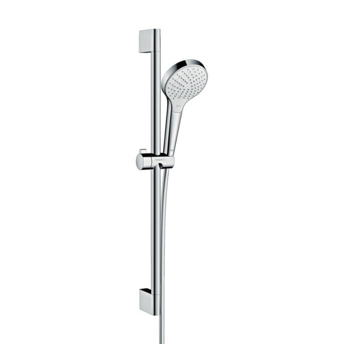 Душевой гарнитур Vario со штангой 65см Croma Select S Hansgrohe, белый, хром арт. 26562400