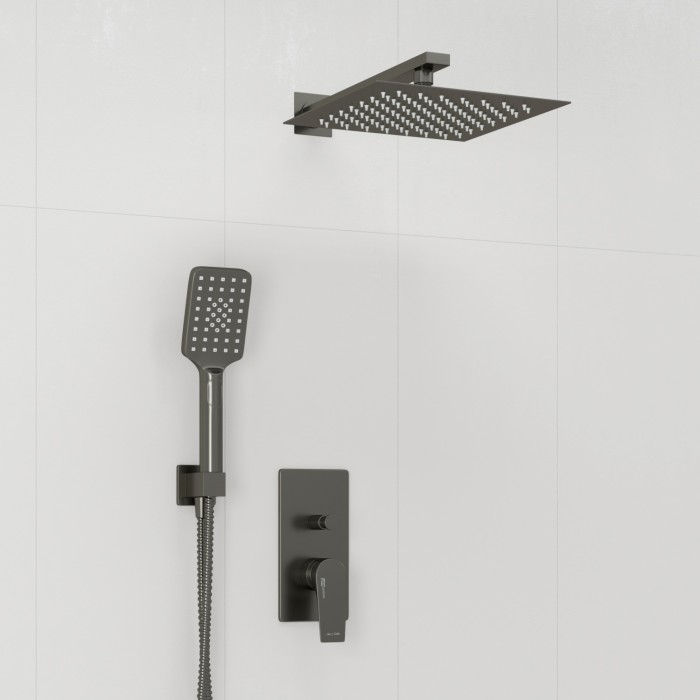 Встраиваемый комплект для душа с верхней душевой насадкой и лейкой Wiese 8400 WasserKRAFT арт. A84202