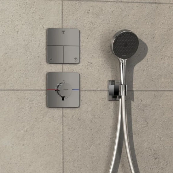 Термостат Q для скрытого монтажа, Hansgrohe ShowerSelect Comfort, хром арт. 15588000
