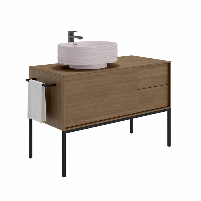 Раковина накладная 50x36,6см, Sabbia Kerama Marazzi, розовый - SA.wb.50\MAL