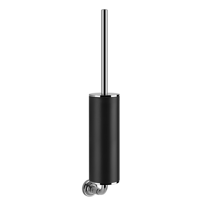 Ершик для унитаза подвесной, Gessi Venti20, черный, фурнитура хром арт. 65420#031