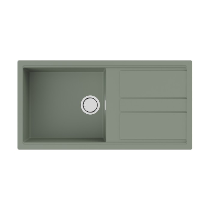 Кухонная мойка Omoikiri Kitagawa 100-WG Artceramic, цвет wind green арт. 4993251