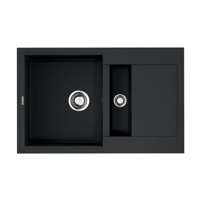 Кухонная мойка Omoikiri Sakaime 78-2-BL Tetogranit, цвет черный арт. 4993114