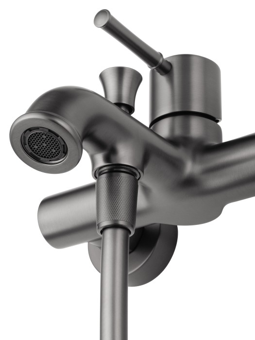 Смеситель для ванны с душем, Wonzon & Woghand Tor, WW-88037073-BGM цвет: графит