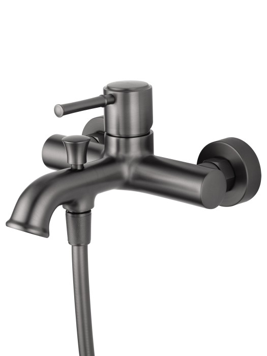 Смеситель для ванны с душем, Wonzon & Woghand Tor, WW-88037073-BGM цвет: графит