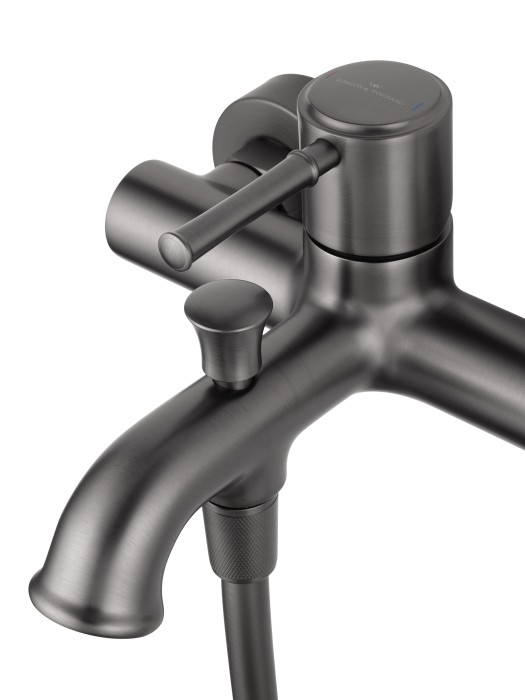 Смеситель для ванны с душем, Wonzon & Woghand Tor, WW-88037073-BGM цвет: графит