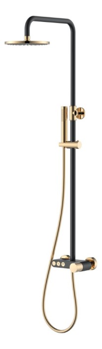 Стойка для душа black touch gold, Boheme Stick - 128-BG.2