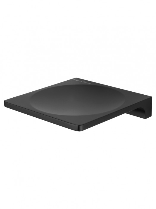 Мыльница с держателем, Wonzon &amp; Woghand Eclipse, WW-9124-BL цвет: черный