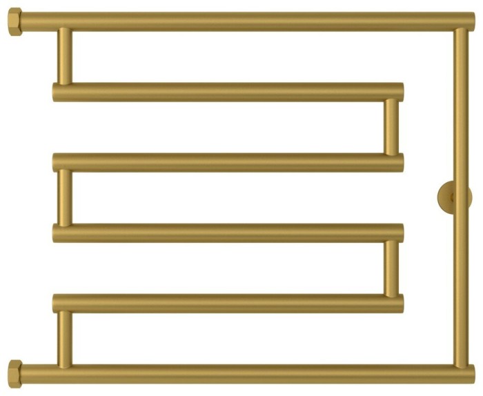 Сунержа Водяной полотенцесушитель 500x650, High-Tech+, 032-4052-5065 цвет: матовое золото