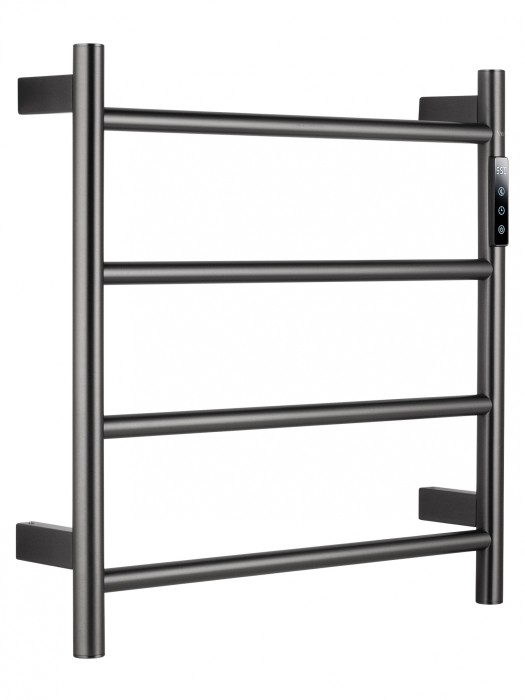 Полотенцесушитель электрический, Wonzon &amp; Woghand Bonn, WW-AL404-GM цвет: графит