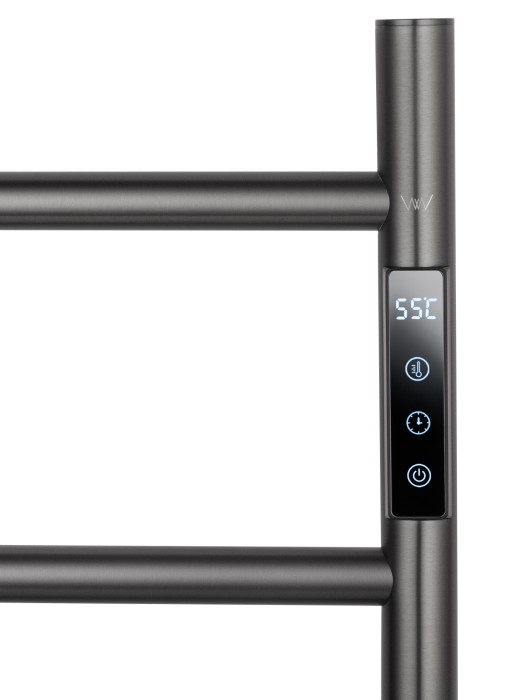 Полотенцесушитель электрический, Wonzon & Woghand Bonn, WW-AL404-GM цвет: графит