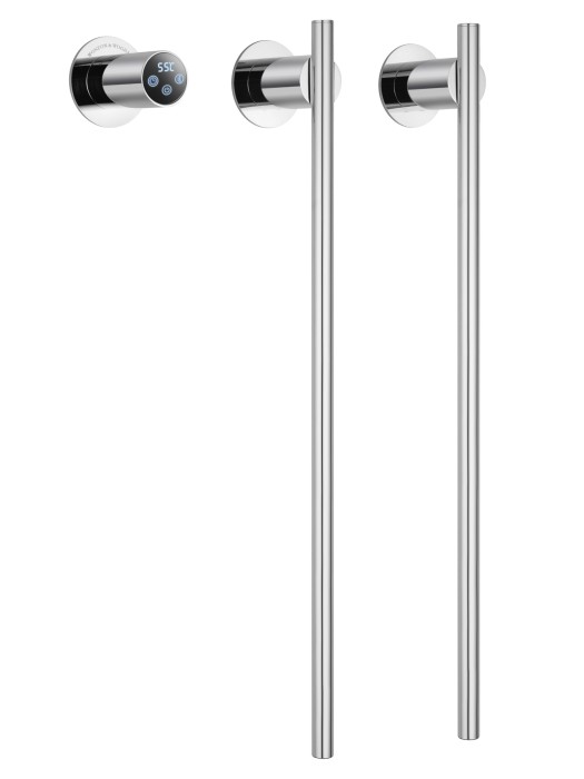 Полотенцесушитель электрический встраиваемый, Wonzon &amp; Woghand Dortmund, WW-A362-CR цвет: хром