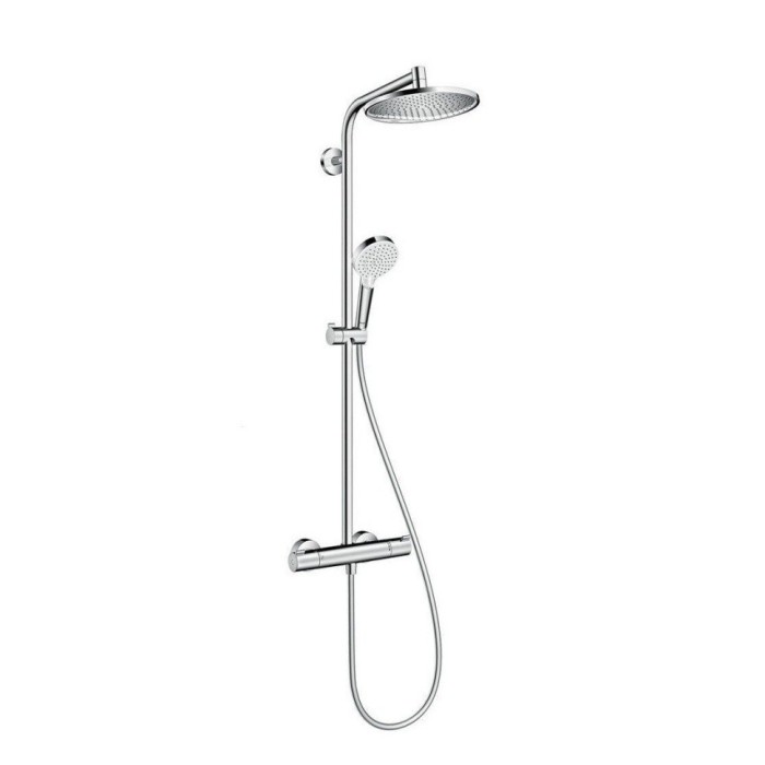 Душевая система с термостатом Crometta S Hansgrohe, хром арт. 27267000