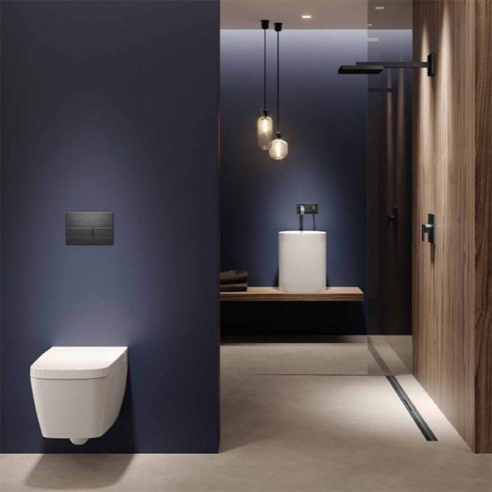 Профиль для душа, 1200 мм, brushed black chrome, drainprofile TECE арт. 671201