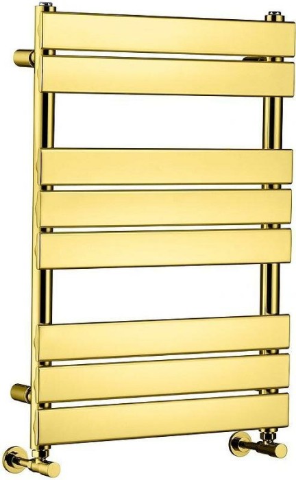 Полотенцесушитель водяной форма прямоугольная 50x80см, золото, Venturo Boheme 720-G