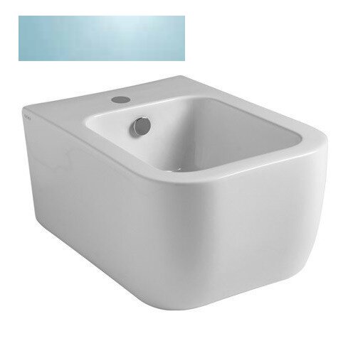 Биде подвесное голубой глянцевый, GSG Ceramic Design Brio, BRBISO022