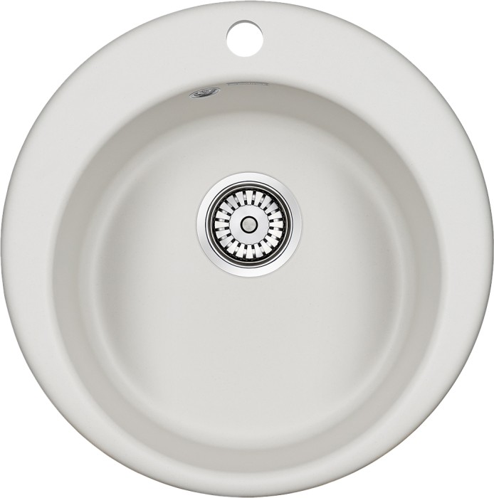 Мойка для кухни гранит D475 Paulmark GELEGEN 50, белый - PM404800-WH