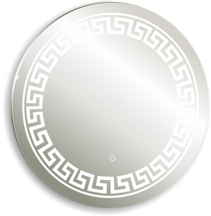 Зеркало D770 c подсветкой и диммером, сенсор выкл, Azario Меандр - ФР-00000961