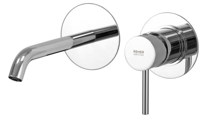 Смеситель для раковины хром глянцевый, Remer X Style, скрытого монтажа X15LC