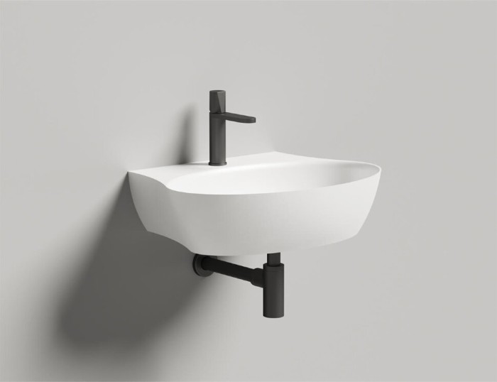 Раковина накладная 60x71, глянцевая, Salini ALDA WALL арт. 140313G