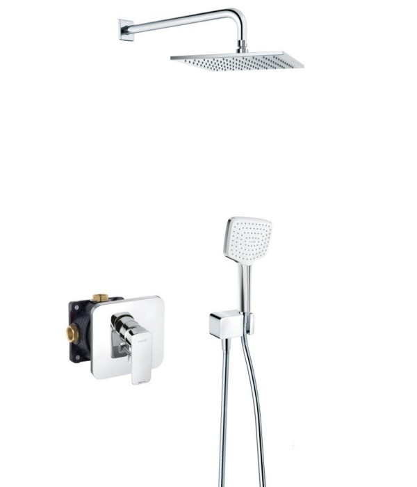 Набор продуктов 7in1 для душа, pure and style Kludi, хром - 406300575