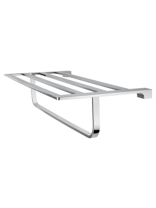 Полотенцедержатель с полкой, Wonzon & Woghand Eclipse, WW-9181 цвет: хром