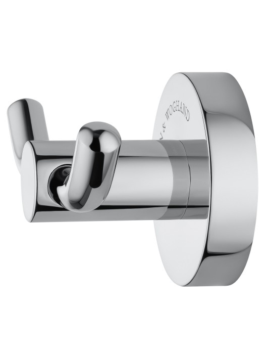 Двойной крючок для ванной, Wonzon & Woghand Easy, WW-8125 цвет: хром