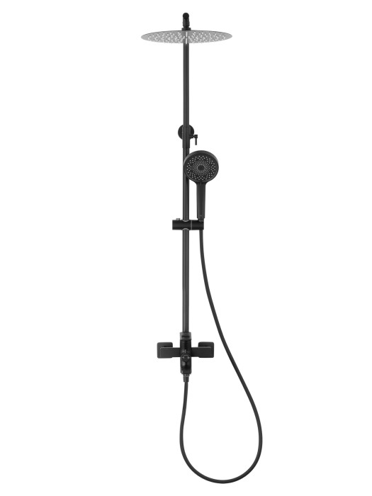 Душевая система, Wonzon & Woghand Frame, WW-88739010-MB цвет: черный