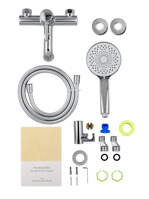 Смеситель для ванны с душем, Wonzon & Woghand Tor, WW-88037073-CR цвет: хром