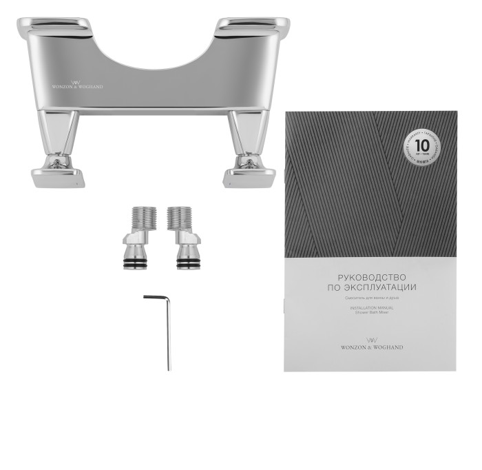 Смеситель для душа, Wonzon & Woghand Shakespeare, WW-654101-CR цвет: хром