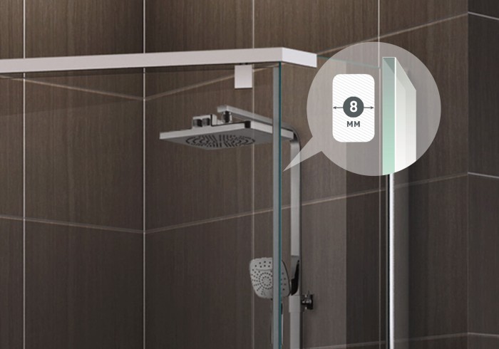 Душевой уголок 900x900мм BERGES Oxygen, хром арт. 061021