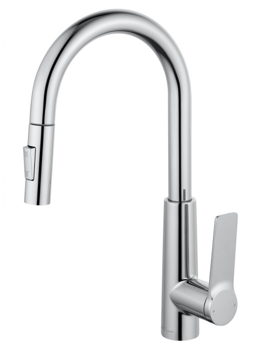 Смеситель для кухни с выдвижным изливом, Wonzon &amp; Woghand, WW-A20782-CR цвет: хром