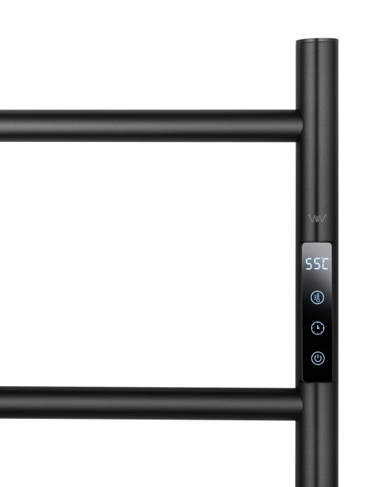 Полотенцесушитель электрический, Wonzon & Woghand Bonn, WW-AL405-GM цвет: графит