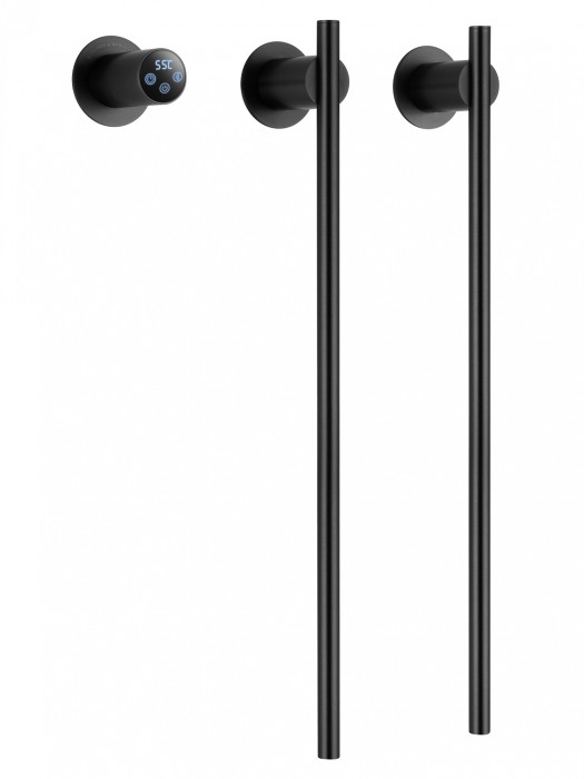 Полотенцесушитель электрический встраиваемый, Wonzon &amp; Woghand Dortmund, WW-A362-MB цвет: черный