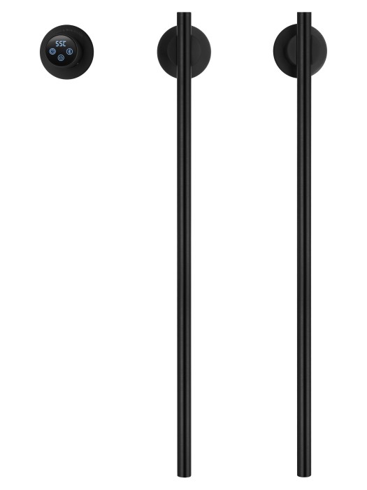 Полотенцесушитель электрический встраиваемый, Wonzon & Woghand Dortmund, WW-A362-MB цвет: черный