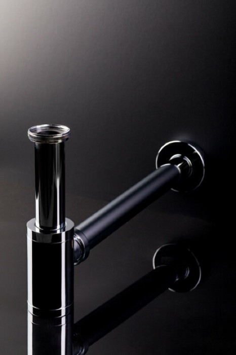 Сифон для раковины, черный, Boheme 609-B