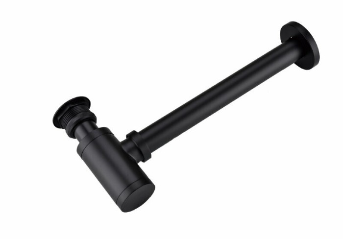 Сифон для раковины, черный, Boheme 609-B